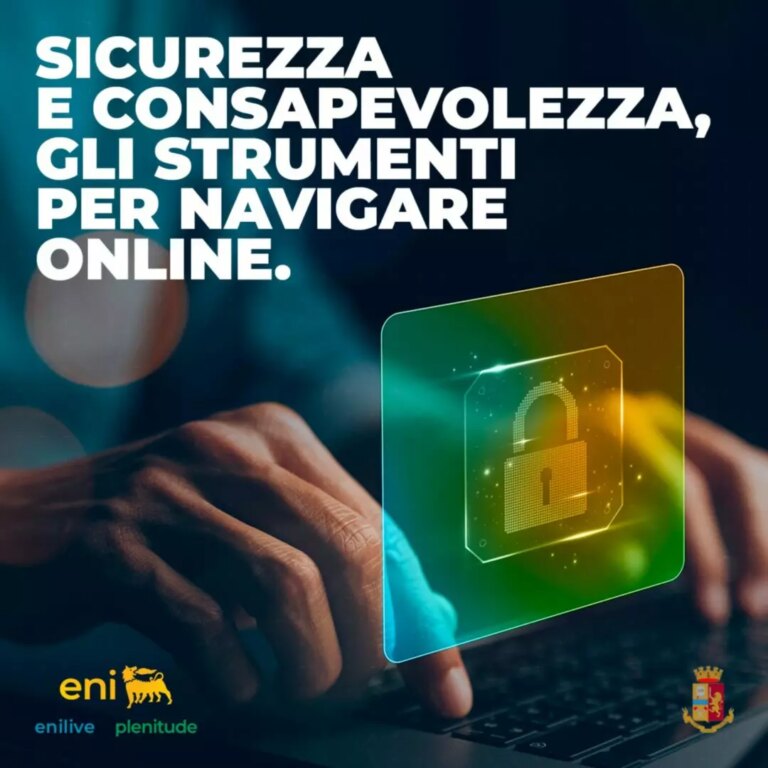 Polizia di Stato e Eni avviano una campagna per contrastare le truffe online