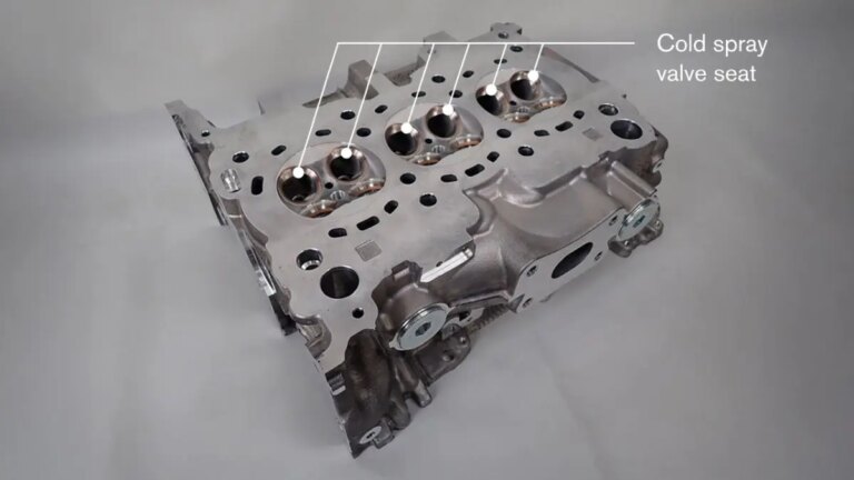 Nissan, prime sedi valvole realizzate con tecnologia cold spray