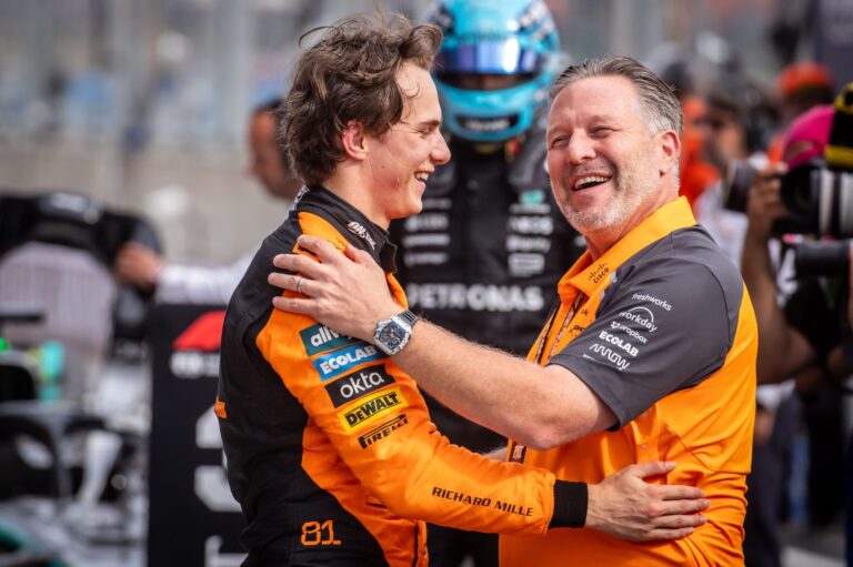 Brown “Norris-Piastri una sana rivalità, si rispettano”