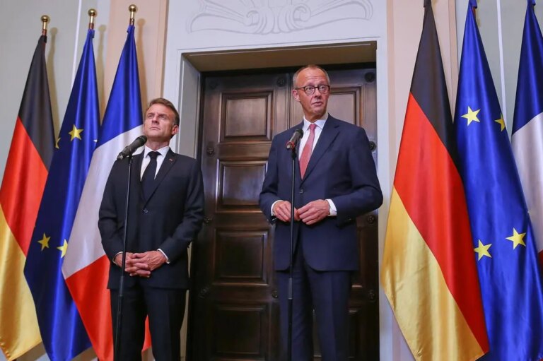 Ucraina, Merz “No a cessioni territoriali, l’Ue parla con una sola voce”. Macron “Continui la pressione sulla Russia”