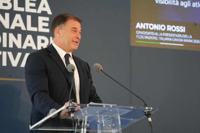Federcanoa, Antonio Rossi nuovo presidente “Continuità con evoluzioni”