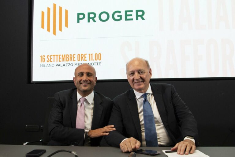 Proger si rafforza con l’ingresso del fondo Azzurra Capital Investments