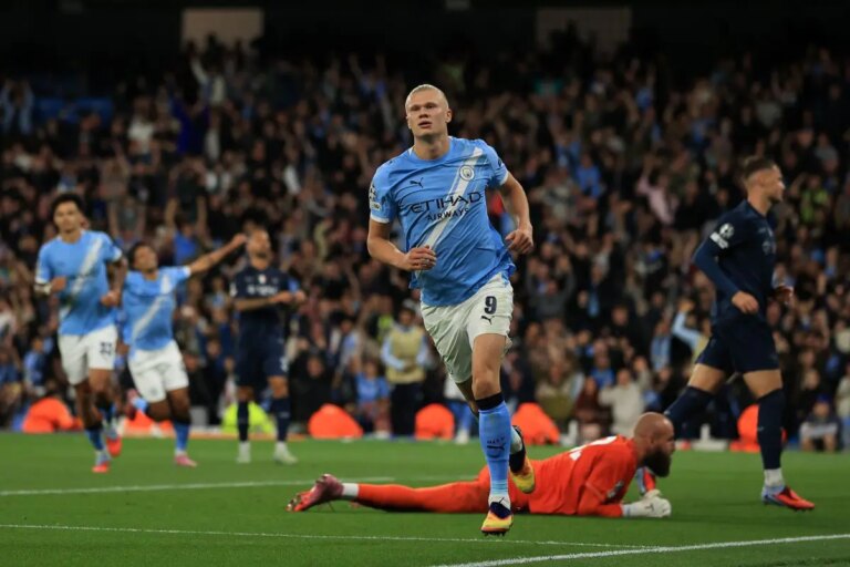 Il Napoli piegato da Haaland e Doku, 2-0 per il City