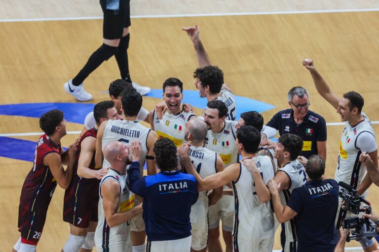 L’Italvolley maschile batte il Belgio in tre set e vola in semifinale ai Mondiali