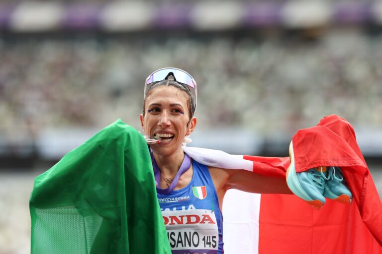 Mondiali di atletica, a Tokyo Antonella Palmisano medaglia d’argento nella 35km di marcia