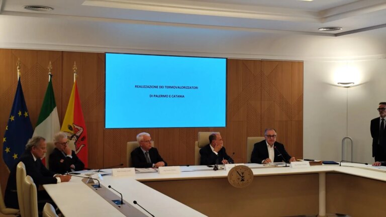 Termovalorizzatori a Palermo, Schifani “Il progetto di fattibilità è un segnale importante”