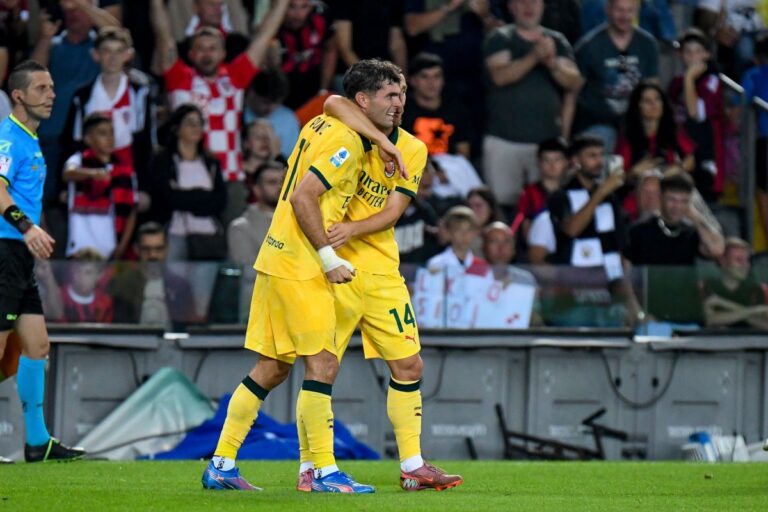 Pulisic straripante, il Milan domina a Udine e conquista la terza vittoria consecutiva