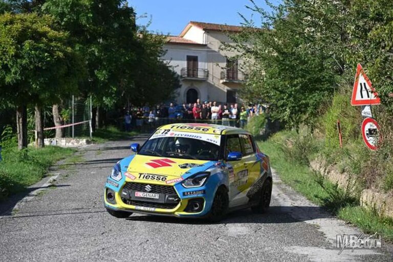 Fichera vince a Cassino e riapre la sfida nella Suzuki Rally Cup