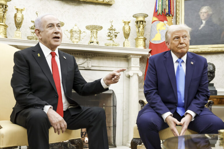 Trump riceve Netanyahu alla Casa Bianca “Fiducioso su pace a Gaza” / Video
