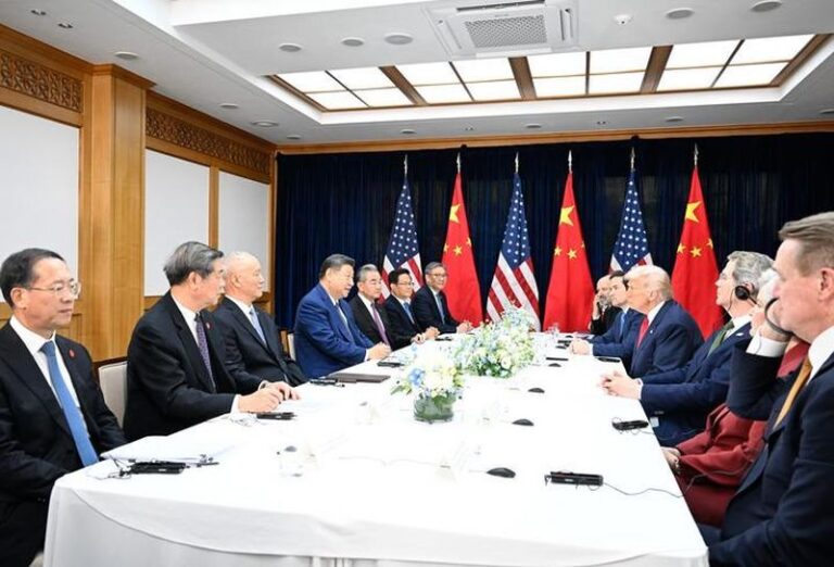 Cina: il presidente Xi incontra Trump a Busan, in ROK (2)
