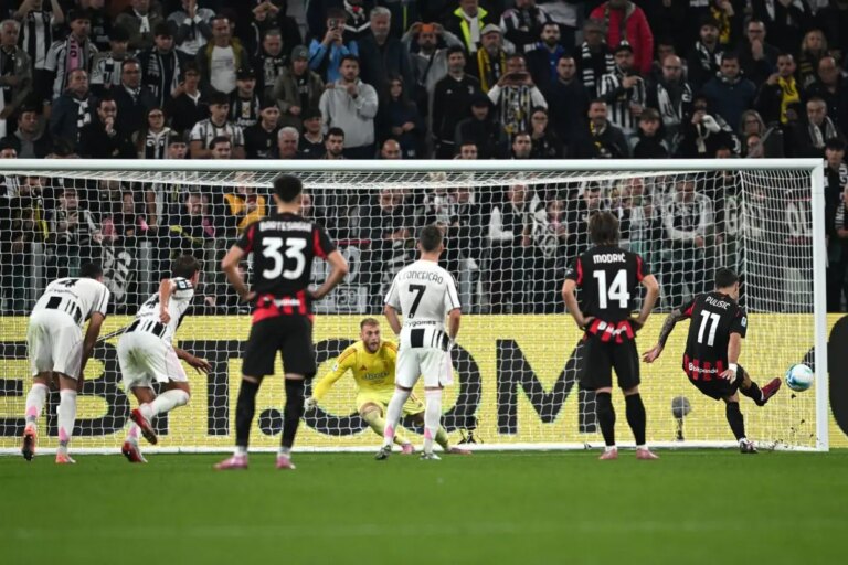 Juve-Milan termina 0-0, Pulisic sbaglia un penalty