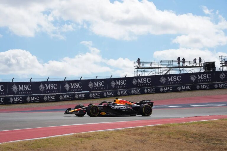 Verstappen show ad Austin, Ferrari in crescita
