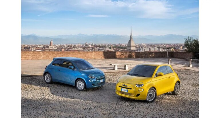 La nuova 500 Hybrid Torino protagonista della Fiat Torino City Marathon