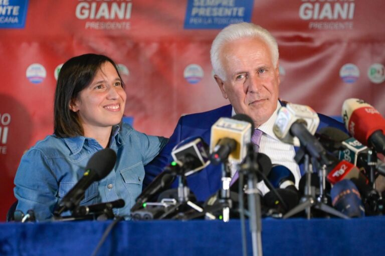 La Toscana resta al centrosinistra, bis di Giani con il 53,92% “Soddisfazione enorme”