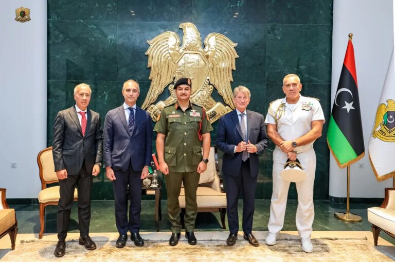 Saddam Haftar riceve l’ambasciatore italiano in Libia Gianluca Alberini