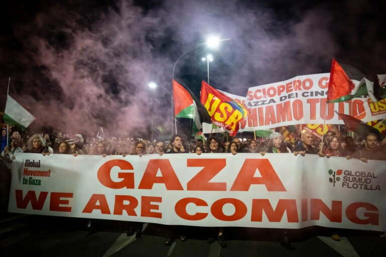 Flotilla, proteste in tutta Italia. Venerdì lo sciopero generale, il Garante: “Illegittimo”. La Cgil conferma la protesta