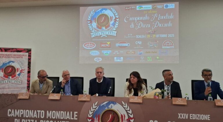 Il 28 e il 29 ottobre Scalea ospiterà il Mondiale di pizza piccante