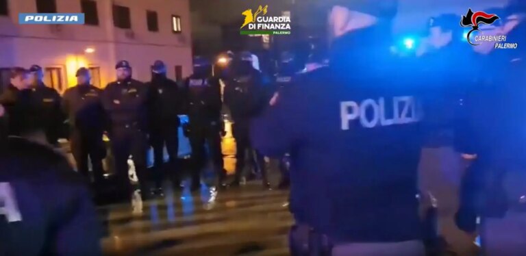 Palermo, massiccio intervento di presidio dello Zen da parte delle forze dell’ordine