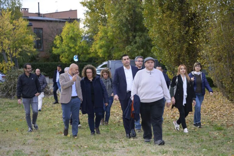 Ricostruzione post alluvione, sopralluogo del presidente de Pascale a Ozzano