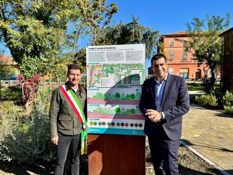 A Medicina inaugurato il nuovo Borgo Paglia