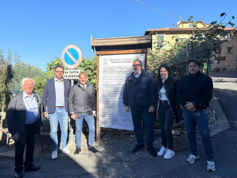 Rigenerazione urbana in Liguria, Scajola: “Intervento significativo per la frazione più antica di Garlenda”