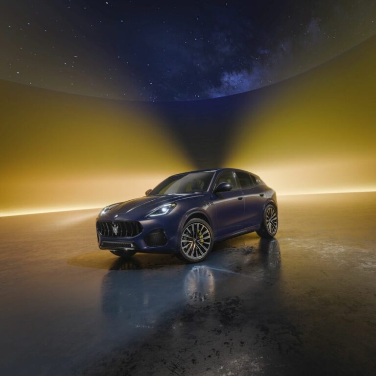 Grecale Lumina Blu, la nuova serie speciale del SUV Maserati