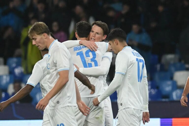 Il Napoli si risolleva anche in Champions, 2-0 al Qarabag