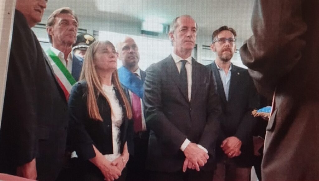 Zaia inaugura la Casa Rossa