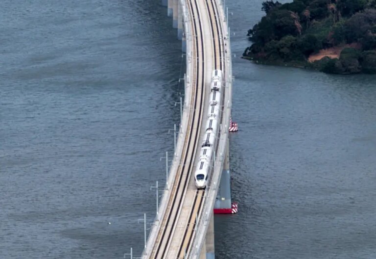 Cina: entra in funzione la ferrovia ad alta velocità Shantou-Shanwei (3)