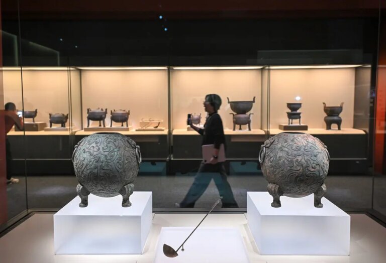 Cina: al Museo Nazionale di Pechino la mostra sulla tomba di Wuwangdun (1)