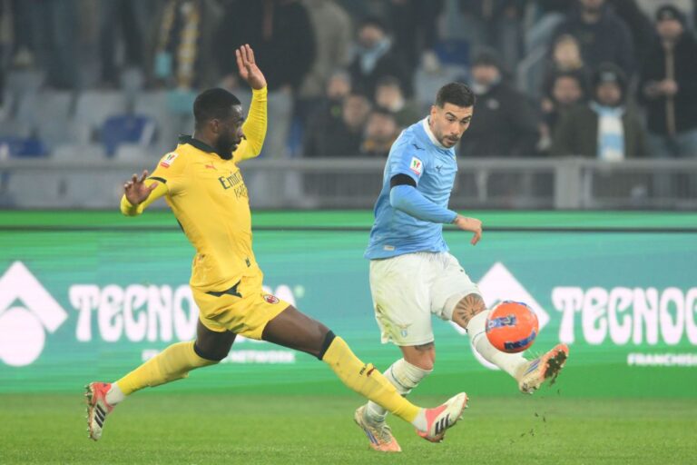 La Lazio elimina il Milan e vola ai quarti di Coppa Italia, decide Zaccagni