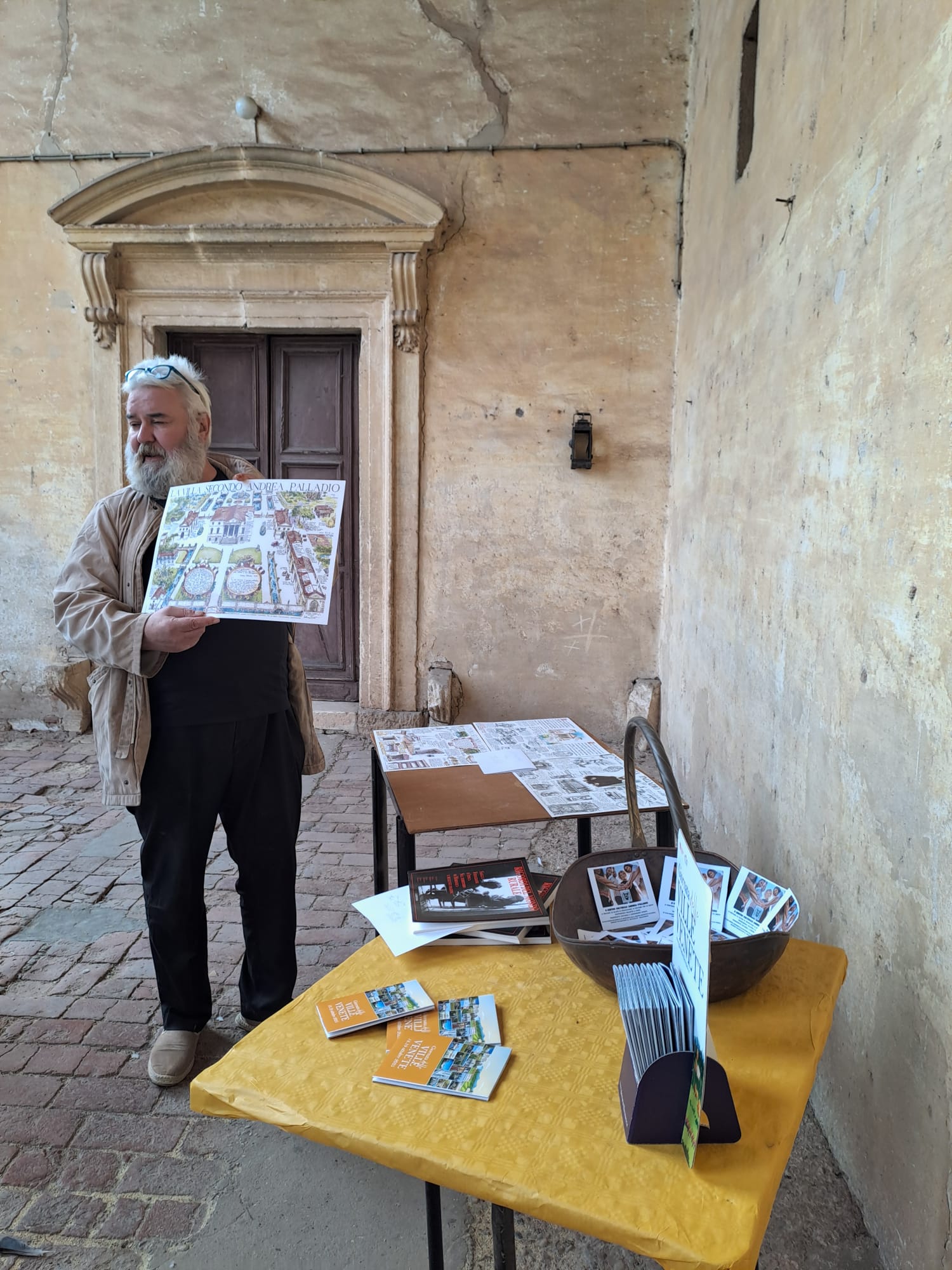 Rossato illustra le tavole di Galliano Rosset, caro amico e collaboratore
