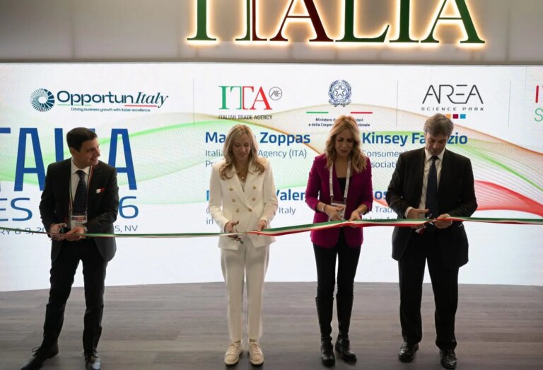 La tecnologia Made in Italy al Ces di Las Vegas, apre il padiglione italiano con 51 startup