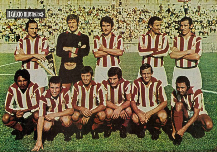 il Lanerossi Vicenza della stagione 1971-1972