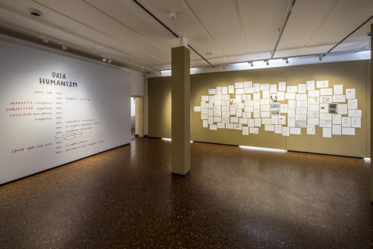 Alle Gallerie d’Italia di Vicenza apre la mostra “Giorgia Lupi. L’umanesimo dei dati”