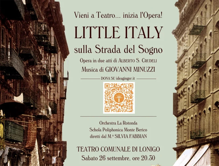 Berici in Festival 2026: a Lonigo “Little Italy, sulla strada del sogno”