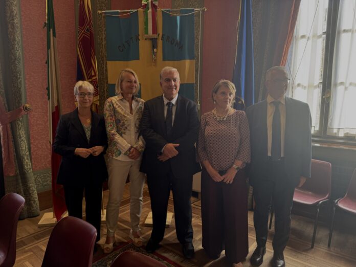 Beni confiscati: i relatori del convegno a Palazzo Barbieri, Verona