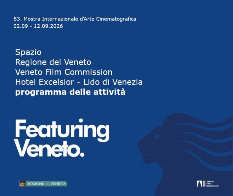 Mostra del Cinema, dalla scuola al turismo fluviale: gli appuntamenti dell’8 settembre nello spazio della Regione Veneto