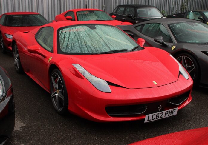 Ferrari nel Veronese durante la parata del 12 settembre