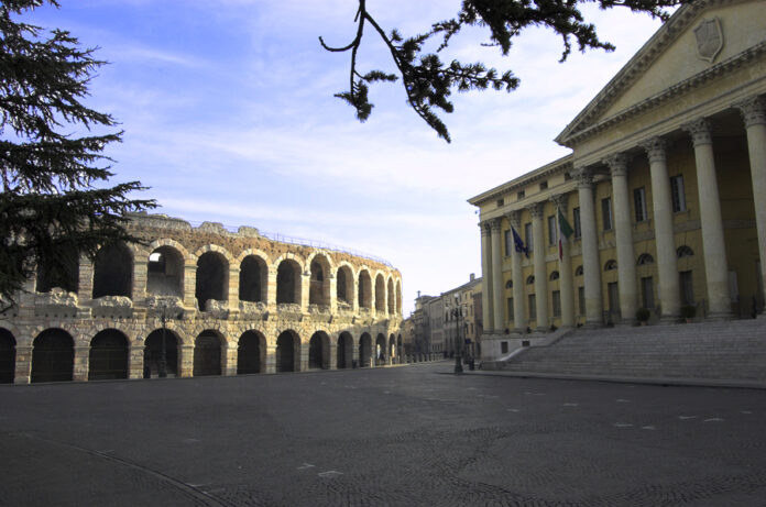 Legalità in Piazza a Verona in Piazza Bra