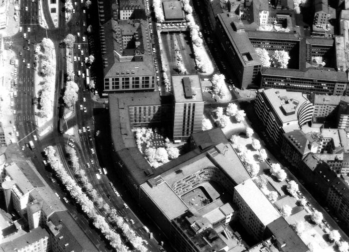 Temperature urbane a Verona, immagine termica della città