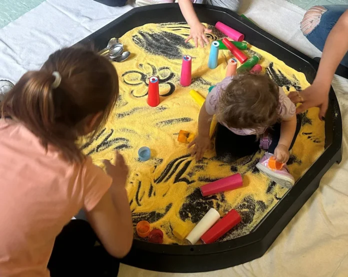 Tempo per le Famiglie a Verona durante un’attività di gioco