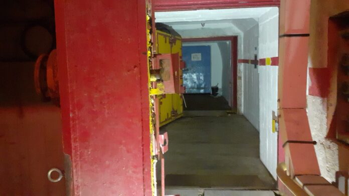 West Star di Affi, interno del bunker