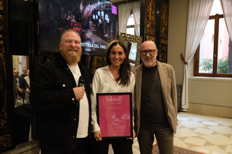 Verona, Antica Bottega del Vino è Wine Bar dell’Anno per Falstaff e conquista 100 punti