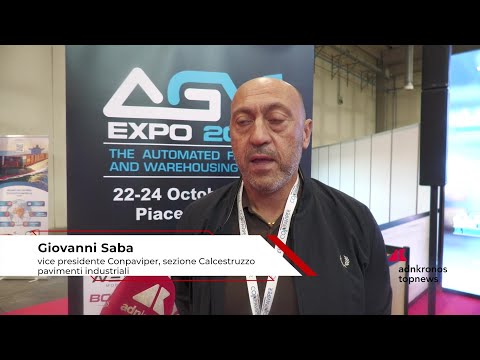 Fiere: Saba (Conpaviper), ‘ad Agv Expo per sottolineare centralità pavimentazioni in logistica