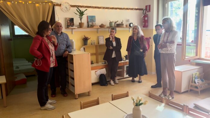 Visita negli ambienti rinnovati del nido Il Girasole a Verona