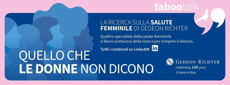 Salute femminile, indagine: “Ancora tanti tabù, migliorare il dialogo con il medico”