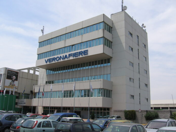 La sede di Veronafiere in una fotografia di repertorio del 2006